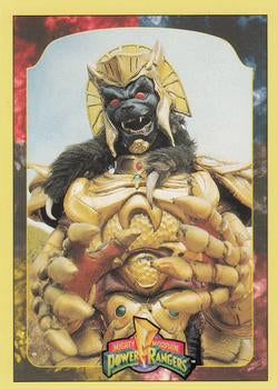 #115 Giant Goldar - 1994 Collect-A-Card Power Rangers