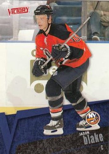#115 Jason Blake - New York Islanders - 2003-04 Upper Deck Victory Hockey