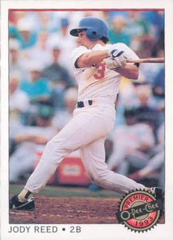 #115 Jody Reed - Los Angeles Dodgers - 1993 O-Pee-Chee Premier Baseball