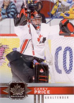 #115 Carey Price - Canada - 2017-18 Upper Deck Canadian Tire Team Canada Hockey
