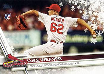 #HMW115 Luke Weaver - St. Louis Cardinals - 2017 Topps Holiday Baseball