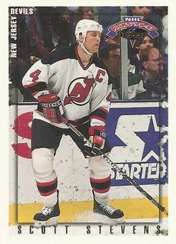 #115 Scott Stevens - New Jersey Devils - 1996-97 Topps NHL Picks Hockey