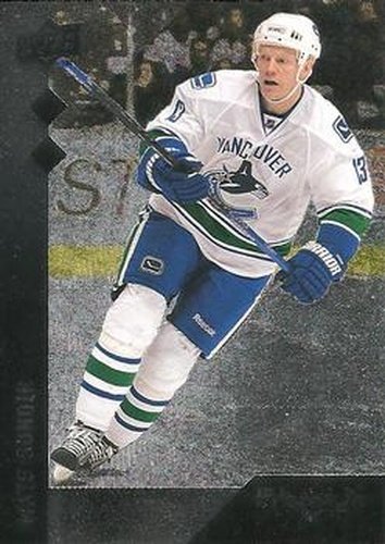 #115 Mats Sundin - Vancouver Canucks - 2009-10 Upper Deck Black Diamond Hockey