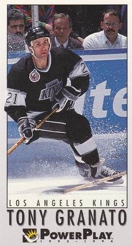 #115 Tony Granato - Los Angeles Kings - 1993-94 Fleer PowerPlay Hockey