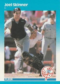 #115 Joel Skinner - New York Yankees - 1987 Fleer Baseball