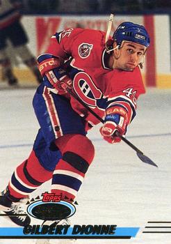 #115 Gilbert Dionne - Montreal Canadiens - 1993-94 Stadium Club Hockey
