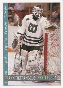 #115 Frank Pietrangelo - Hartford Whalers - 1992-93 O-Pee-Chee Hockey