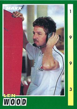 #115 Len Wood - Wood Brothers Racing - 1993 Maxx Racing