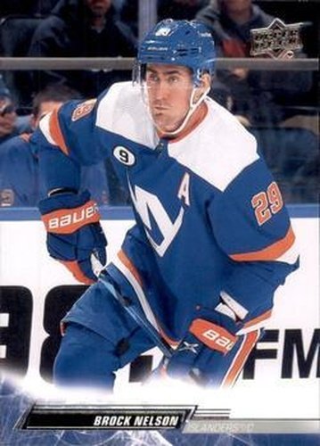 #115 Brock Nelson - New York Islanders - 2022-23 Upper Deck Hockey