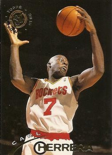 #115 Carl Herrera - Houston Rockets - 1994-95 Stadium Club Basketball