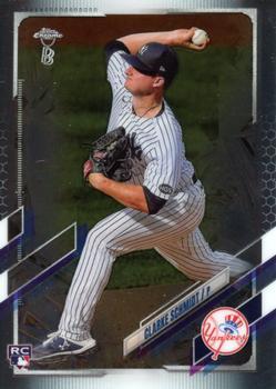 #115 Clarke Schmidt - New York Yankees - 2021 Topps Chrome Ben Baller Edition Baseball