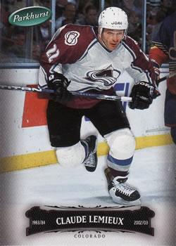 #115 Claude Lemieux - Colorado Avalanche - 2006-07 Parkhurst Hockey