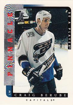 #115 Craig Berube - Washington Capitals - 1996-97 Pinnacle Be a Player Hockey