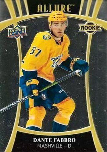 #115 Dante Fabbro - Nashville Predators - 2019-20 Upper Deck Allure Hockey
