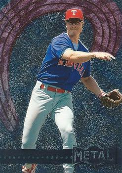 #115 Dean Palmer - Texas Rangers - 1996 Metal Universe Baseball