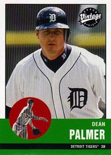 #115 Dean Palmer - Detroit Tigers - 2001 Upper Deck Vintage Baseball