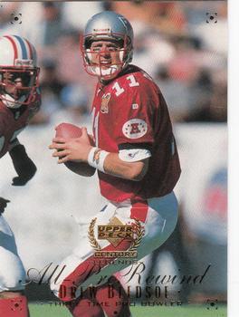 #115 Drew Bledsoe - New England Patriots - 1999 Upper Deck Century Legends Football