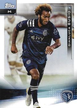 #115 Gianluca Busio - Sporting Kansas City - 2021 Topps MLS Soccer