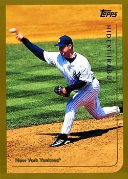 #115 Hideki Irabu - New York Yankees - 1999 Topps Baseball