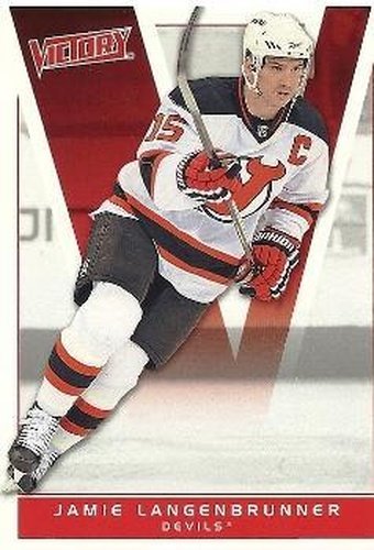 #115 Jamie Langenbrunner - New Jersey Devils - 2010-11 Upper Deck Victory Hockey
