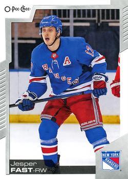 #115 Jesper Fast - New York Rangers - 2020-21 O-Pee-Chee Hockey