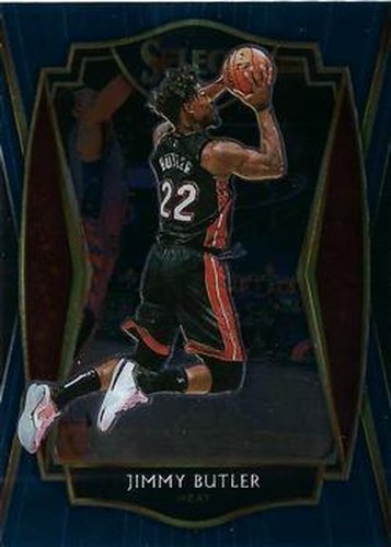 #115 Jimmy Butler - Miami Heat - 2020-21 Panini Select Basketball