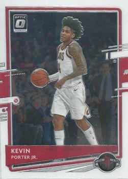 #115 Kevin Porter Jr. - Houston Rockets - 2020-21 Donruss Optic Basketball