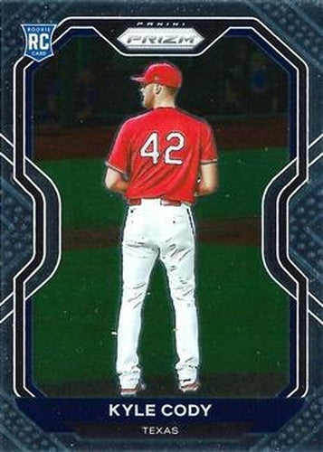 #115 Kyle Cody - Texas Rangers - 2021 Panini Prizm Baseball