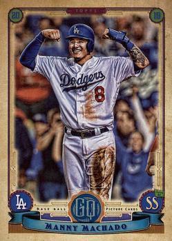 #115 Manny Machado - Los Angeles Dodgers - 2019 Topps Gypsy Queen Baseball