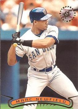 #115 Marc Newfield - San Diego Padres - 1996 Stadium Club Baseball