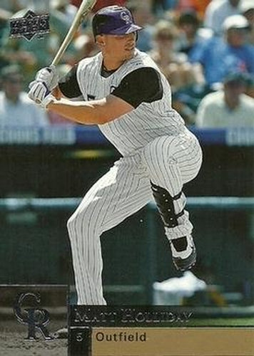 #115 Matt Holliday - Colorado Rockies - 2009 Upper Deck Baseball
