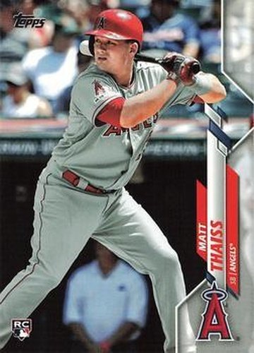 #115 Matt Thaiss - Los Angeles Angels - 2020 Topps Baseball