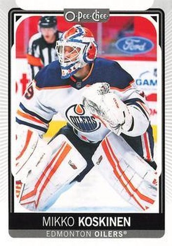 #115 Mikko Koskinen - Edmonton Oilers - 2021-22 O-Pee-Chee Hockey