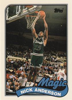 #115 Nick Anderson - Orlando Magic - 1992-93 Topps Archives Basketball