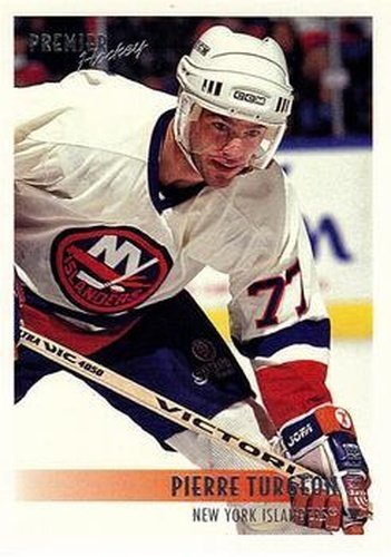 #115 Pierre Turgeon - New York Islanders - 1994-95 Topps Premier Hockey