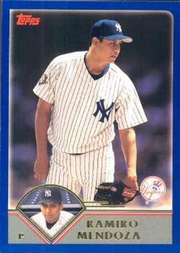 #115 Ramiro Mendoza - New York Yankees - 2003 Topps Baseball
