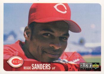 #115 Reggie Sanders - Cincinnati Reds - 1996 Collector's Choice Baseball