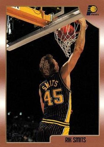 #115 Rik Smits - Indiana Pacers - 1998-99 Topps Basketball