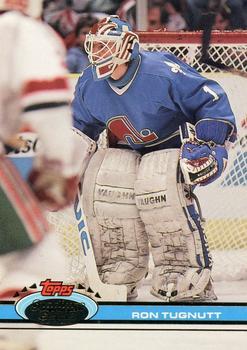 #115 Ron Tugnutt - Quebec Nordiques - 1991-92 Stadium Club Hockey