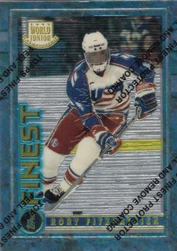 #115 Rory Fitzpatrick - USA - 1994-95 Finest Hockey