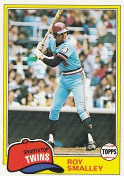 #115 Roy Smalley - Minnesota Twins - 1981 Topps Baseball