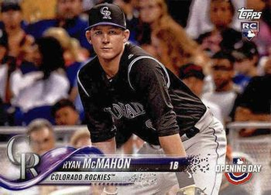 #115 Ryan McMahon - Colorado Rockies - 2018 Topps Opening Day Baseball