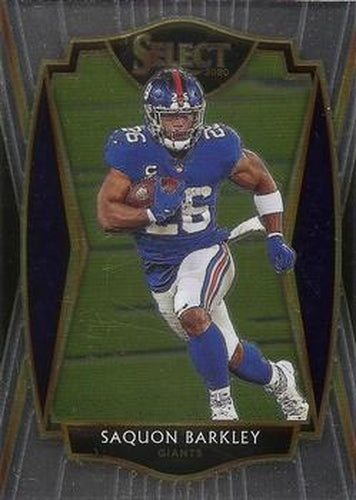 #115 Saquon Barkley - New York Giants - 2020 Panini Select Football
