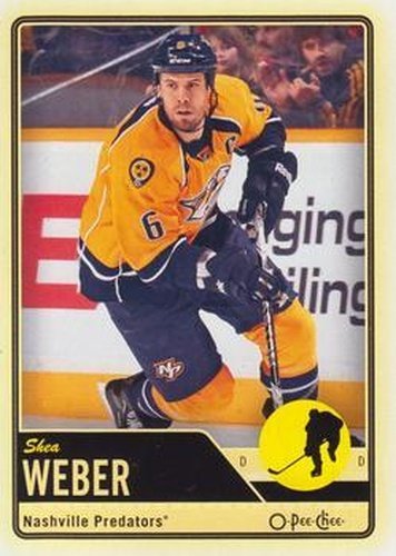 #115 Shea Weber - Nashville Predators - 2012-13 O-Pee-Chee Hockey