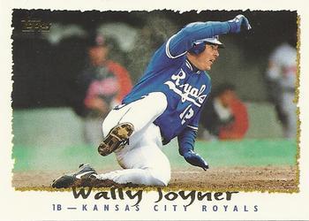 #115 Wally Joyner - Kansas City Royals - 1995 Topps Baseball
