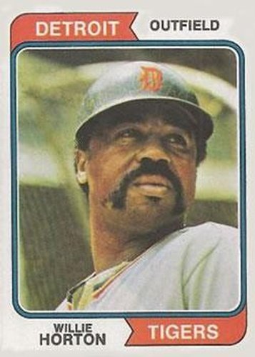 #115 Willie Horton - Detroit Tigers - 1974 Topps Baseball
