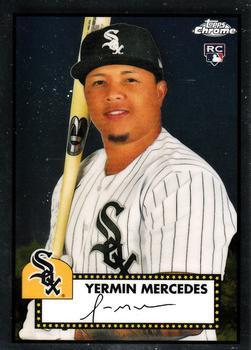 #115 Yermin Mercedes - Chicago White Sox - 2021 Topps Chrome Platinum Anniversary Baseball