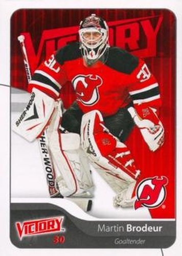 #115 Martin Brodeur - New Jersey Devils - 2011-12 Upper Deck Victory Hockey