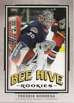 #115 Fredrik Norrena - Columbus Blue Jackets - 2006-07 Upper Deck Beehive Hockey