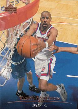 #115 Kenny Anderson - New Jersey Nets - 1995-96 Upper Deck Basketball